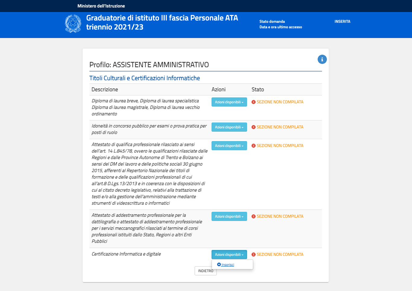 Come inserire i titoli Eipass nelle graduatorie ATA III fascia