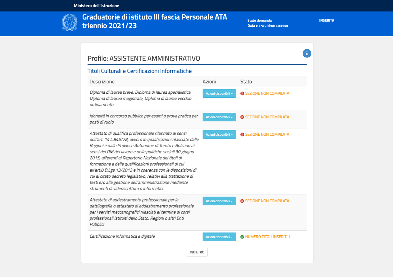 Come inserire i titoli Eipass nelle graduatorie ATA III fascia